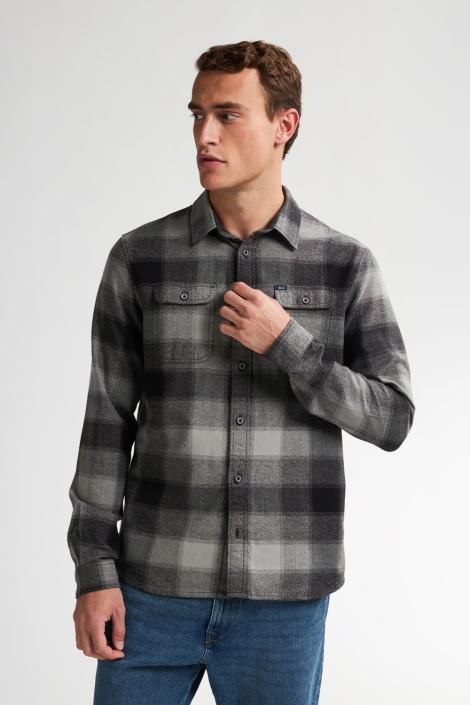 Petrol Industries men shirt long sleeve check